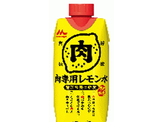 Morinyu Lemon Water for Meat, Recommended by Registered Dietitians, 330ml (Special Order Item) [Purchase 12]