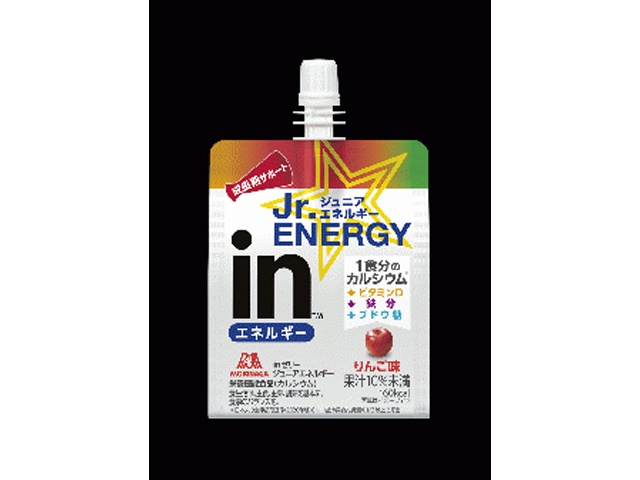 Morinaga in Jelly Junior Energy Apple 180g (Special Order Item) [Purchase Quantity: 36]
