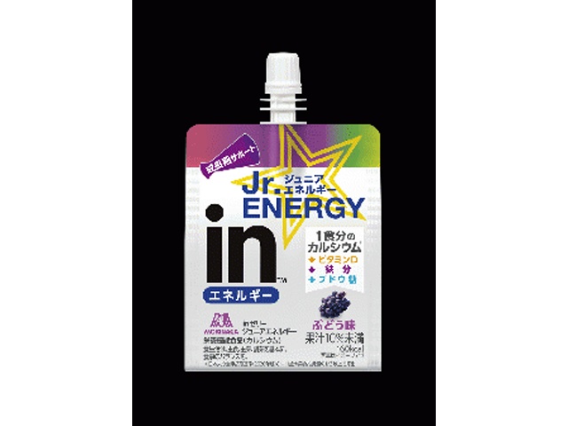 Morinaga in Jelly Junior Energy Grape 180g (Purchase 36)