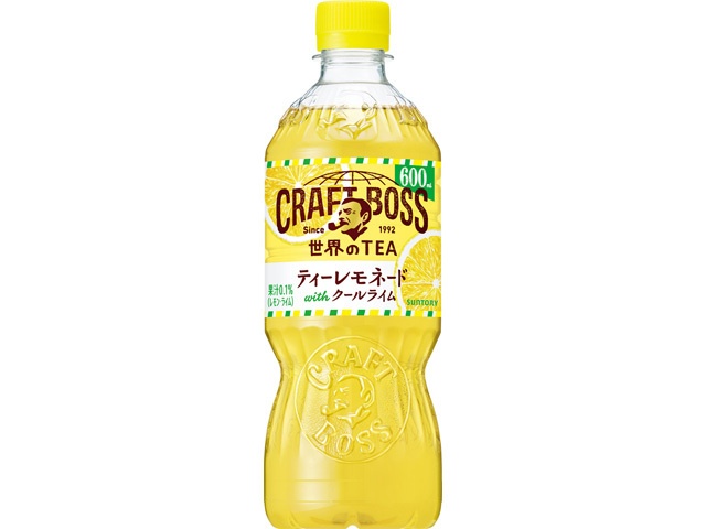 Craft Boss Tea Lemonade, 600ml (This Month's Special Drinking Water)  [Purchase 24]