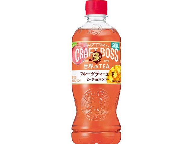 Craft Boss Fruit Tea Ade P500 for Vending Machines [This Month's Special] [Purchase 24 units] [Dummy products not available]