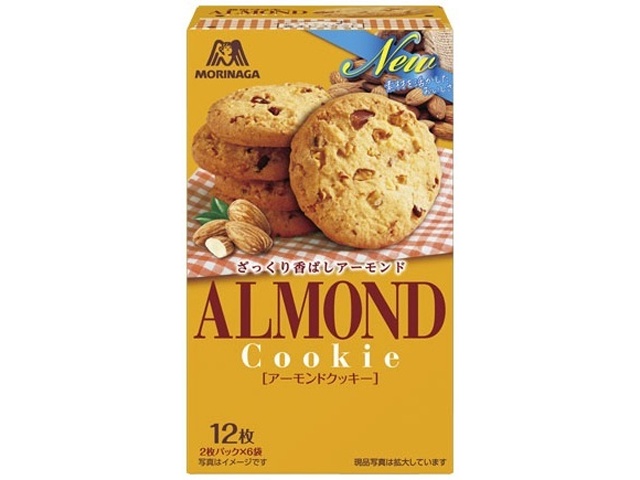 Morinaga Almond Cookies, 12 pieces [This month's special offer] [Purchase 5]