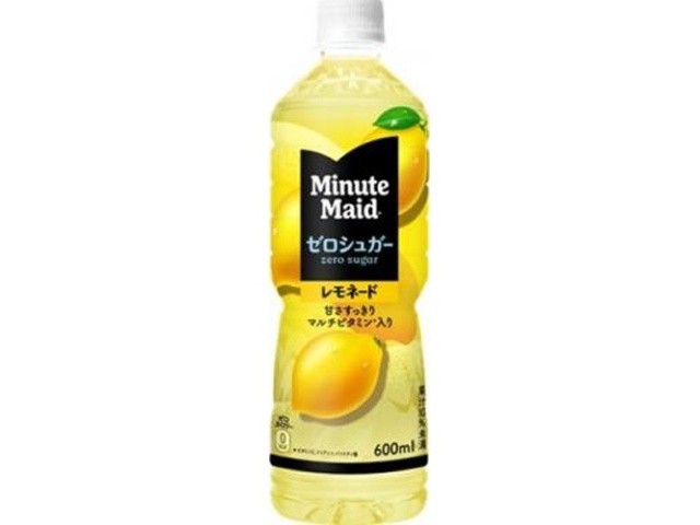 Minute Maid Zero Sugar Lemonade P 600ml [This Month's Special Drink] Special Order Item [Purchase Quantity: 24]