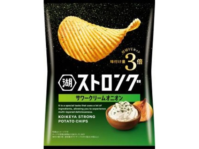 Koikeya Strong Sour Cream Onion 53g (Pack of 12)