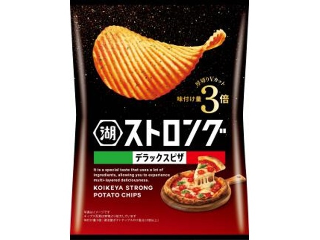 Koikeya Strong Deluxe Pizza 53g (Purchase 12)