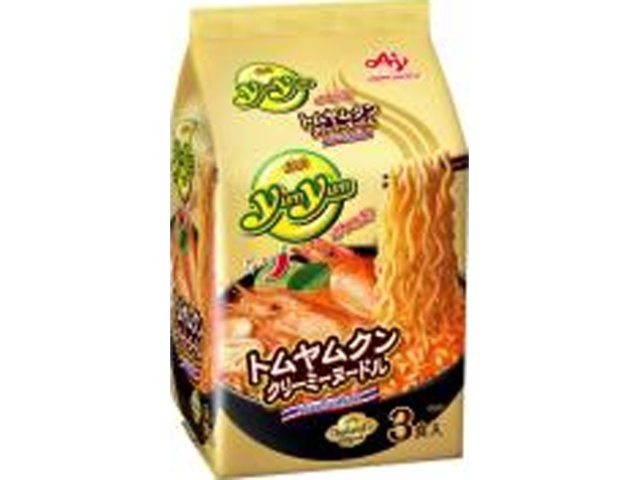Ajinomoto Yum Yum Creamy Tom Yum Kung (3 servings) [Special Order Item] [Purchase Quantity: 27]