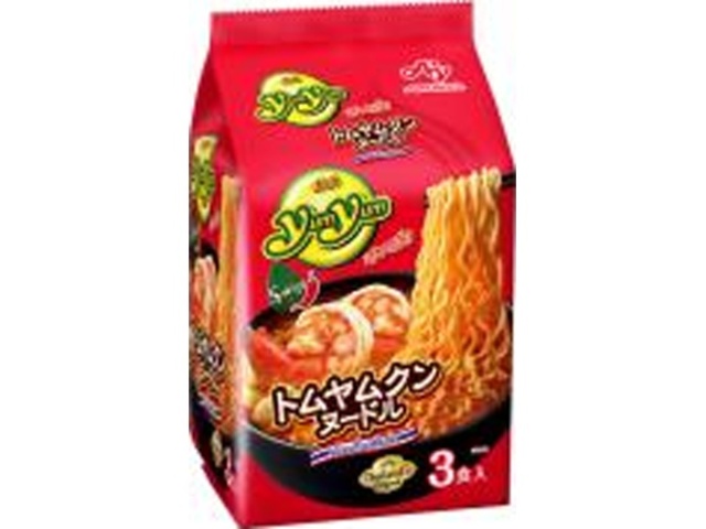 Ajinomoto Yum Yum Tom Yum Kung Noodles (3 servings) [Orderable] [Purchase 27]