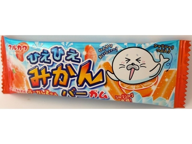 Marukawa Seika 30 Hie Hie Mikan Bar Gum (2 pieces)  [Purchase quantity: 20]