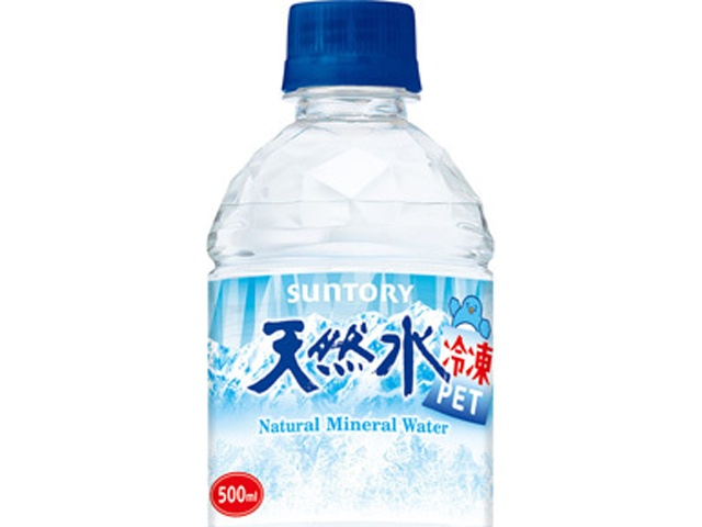 Suntory Tennensui (Frozen Mineral Water) 500ml (Special Order Item) [Purchase Quantity: 24]