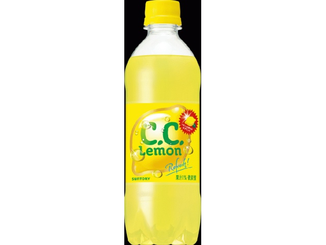 C.C. Lemon Vending Machine Bottle P 500ml [This Month's Special Drink]  [Purchase Quantity: 24] [Dummy Product Not Available]