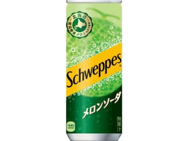 Schweppes Melon Soda, 250ml Can [This Month's Special Drink]  [Purchase 30]