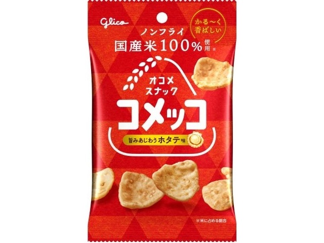 Glico Komekko Scallop Flavor 26g (Purchase 12)