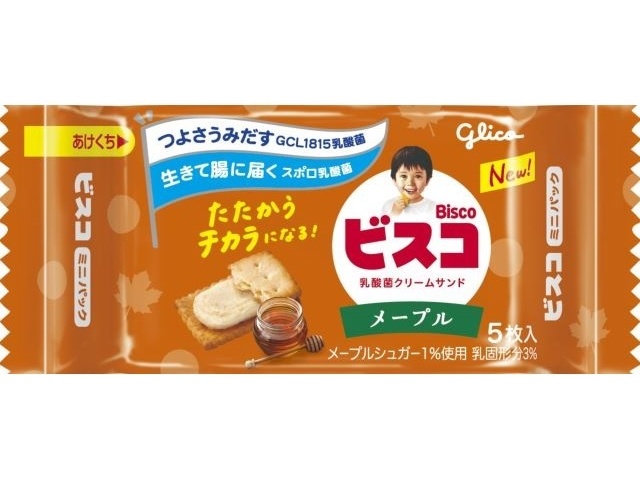 Glico Bisco Mini Pack Maple 5 pieces [Purchase quantity: 20]