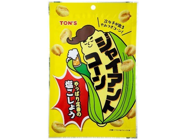 Toyo Nuts Giant Corn with Salt and Pepper, 60g (Special Order Item) [Purchase 10]