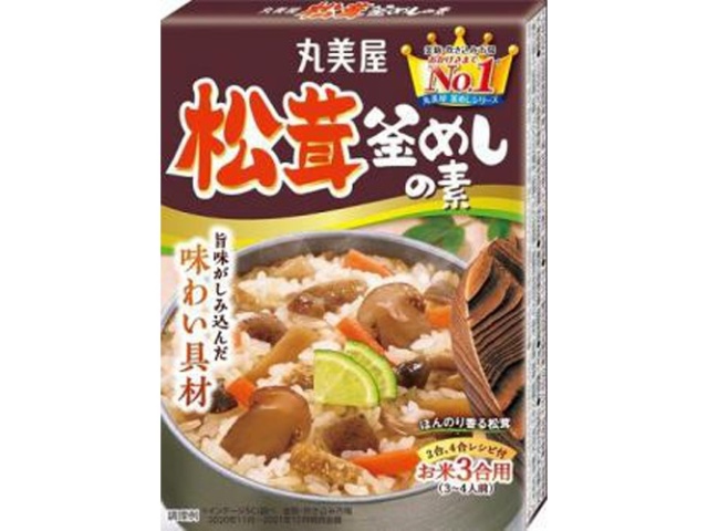 Marumiya Matsutake Kamameshi Seasoning, 140g (Special Order Item) [Purchase Quantity: 60]
