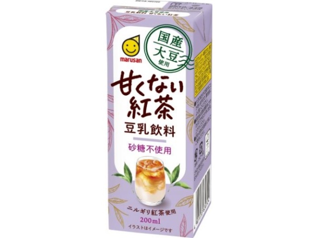 Marusan Japanese Soy Milk Drink, Unsweetened Kocha Paper 200ml (Special Order Item) [Purchase Quantity: 24]