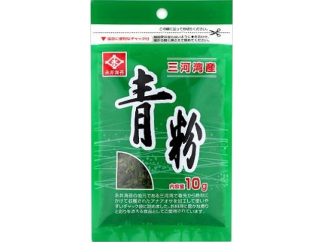 Nagai Nori Green Seaweed Powder, 10g (Special Order Item) [Purchase Quantity: 240]