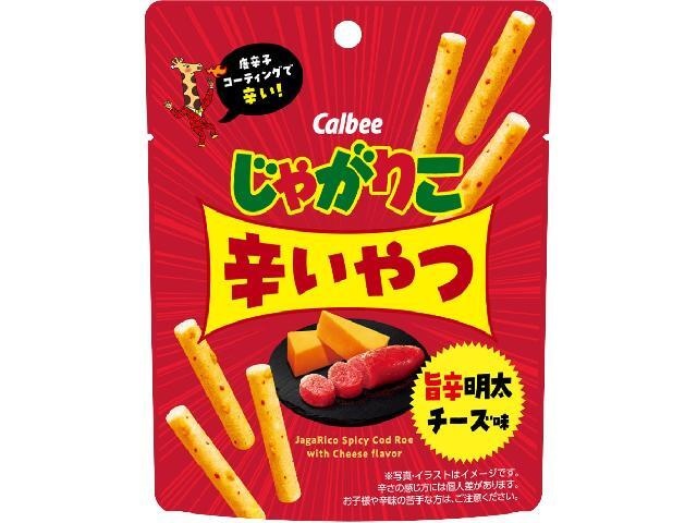 Calbee Jagariko Spicy Mentaiko Cheese 38g (Special Order Item) [Purchase 12]