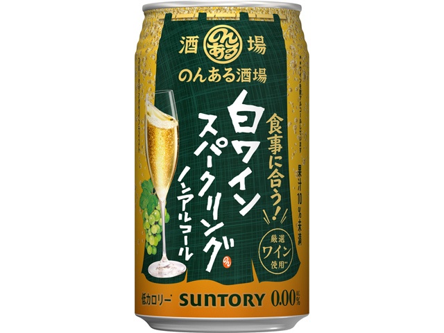 Suntory Non-Aru Sakaba Sparkling White Wine (Purchase of 24)