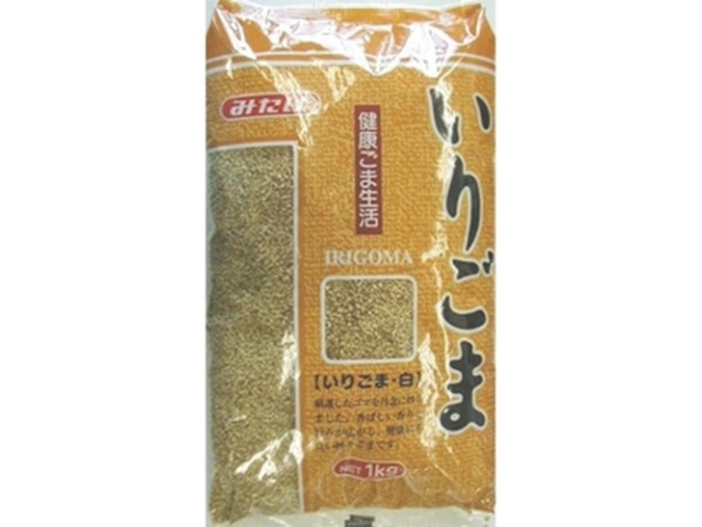 Mitake 1kg Roasted Sesame Seeds (White)  [Purchase Quantity: 1]