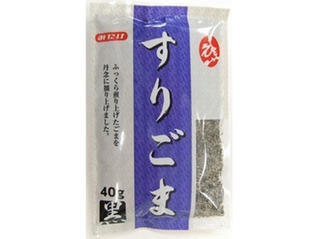 Mitake Black Sesame Seeds, 40g [This Month's Sale: Dried Food]  [Purchase 10]