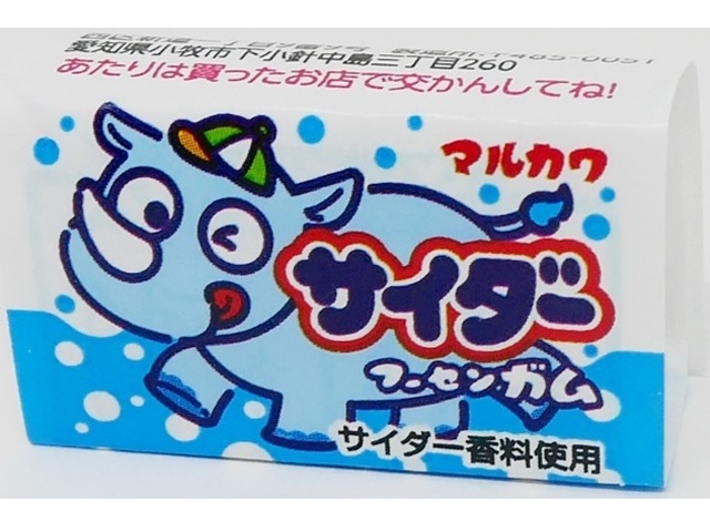 Marukawa Seika 12 Cider Gum (1 piece) [Purchase quantity: 55 pieces]