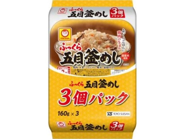 Maruchan Fluffy Gomoku Kamameshi (3-pack) [This Month's Sale: Dried Food] [Purchase 8]