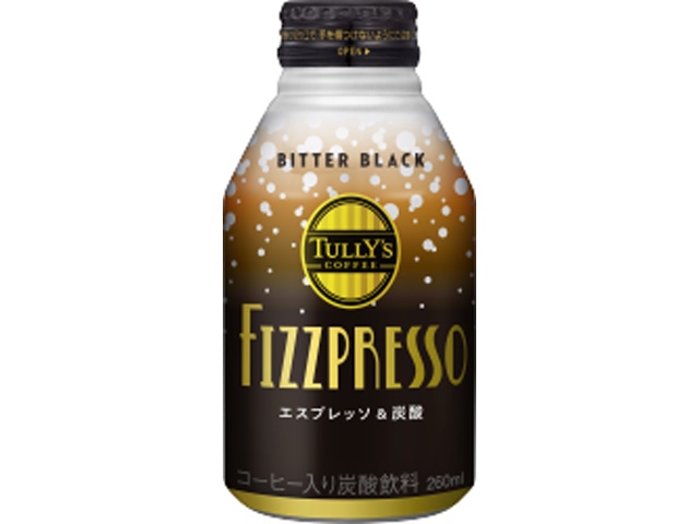 Tully's Fizz Presso Bitter Black B-Can (Special Order Item) [Purchase Quantity: 24]