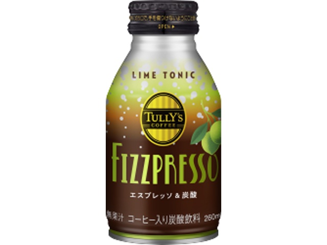 Tully's Fizzpresso Lime Tonic B Can (Special Order Item) [Purchase Quantity: 24]