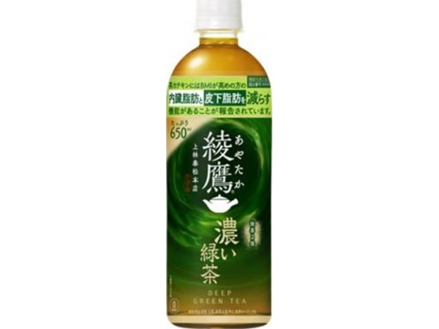 Ayataka Strong Green Tea P650ml (2025) [This Month's Special Drink] [Purchase Quantity: 24]