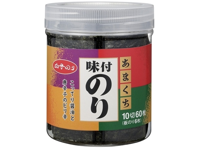 Milt and Sweet Nori Tabletop Seaweed, 10 slices, 60 sheets (Special Order Item) [Purchase 12]