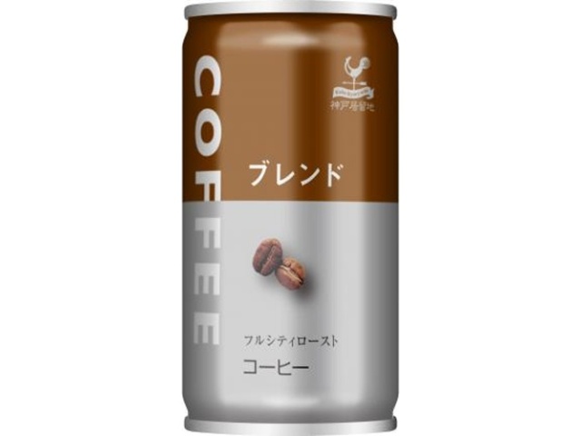 Kobe Foreign Settlement Blend Coffee, 185g Can (Special Order Item) [Purchase Quantity: 24]