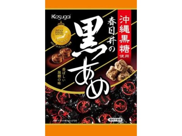 Kasugai Seika Black Candy 134g (Purchase 6)