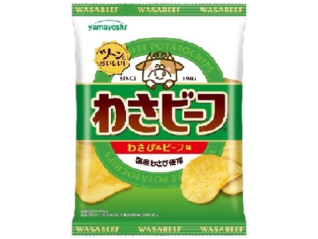 Yamayoshi Potatoes with Wasabi Beef 50g (Purchase 12)