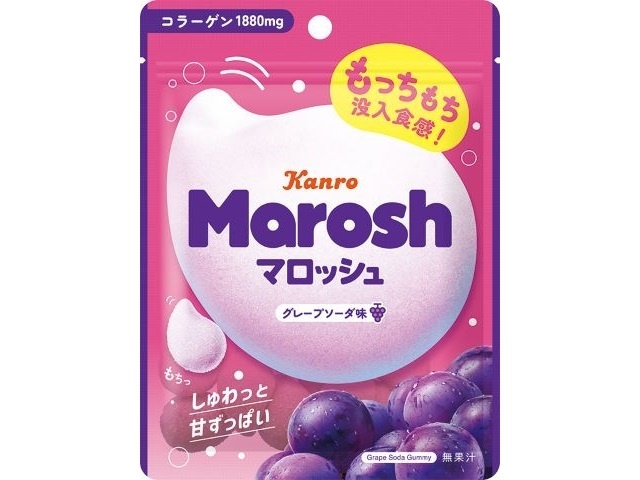 Kanro Marosh Grape Soda Flavor 50g (Purchase 6)
