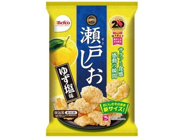 Kuriyama Rice Crackers Seto Shio Yuzu Salt Flavor 76g [This Month's Special Offer] Special Order Item [Purchase 12]