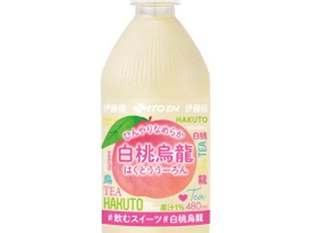 Ito En White Peach Oolong Tea, 480ml (Special Order Item) [Purchase Quantity: 24]