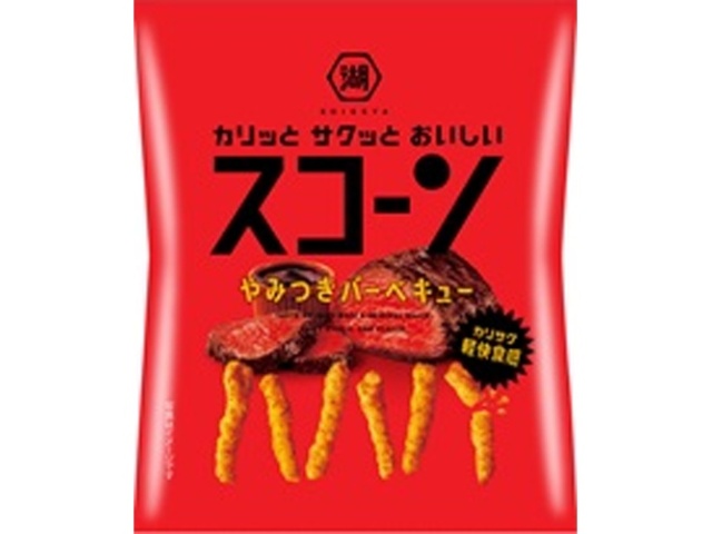 Koikeya Addictive BBQ Scones, 33g (Pack of 24)