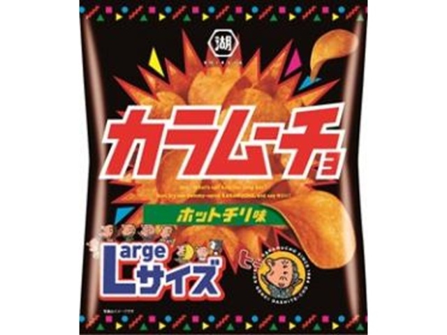 Koikeya Karamuucho Hot Chili Flavor Large, 108g (Special Order Item) [Purchase 12]