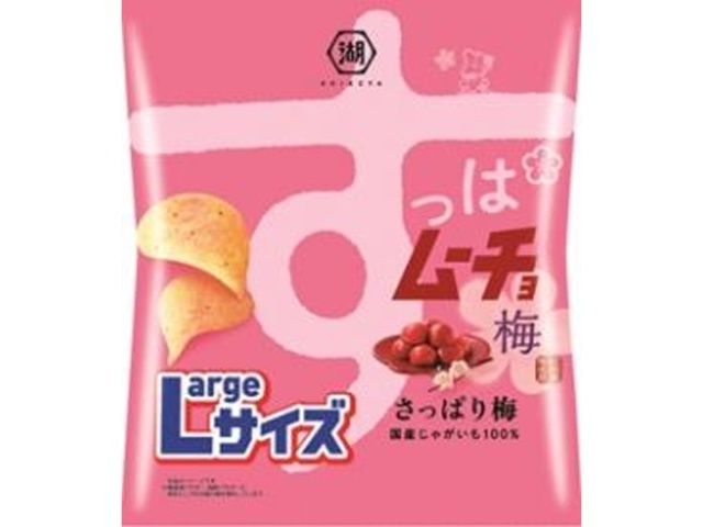 Koikeya Suppa Mucho Refreshing Plum, Large, 108g (Special Order Item) [Purchase 12]