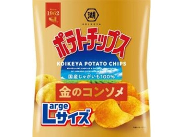Koikeya Large Potatoes with Golden Consommｨｦ, 112g (Special Order Item) [Purchase 12]