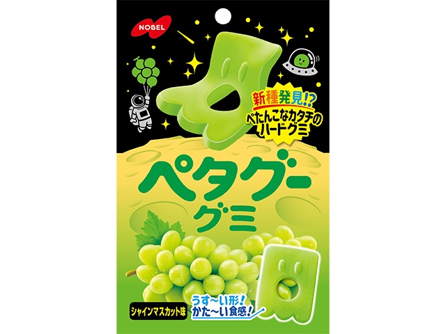 Nobel Petagu Gummy, Shine Muscat Flavor, 50g (Purchase 6)