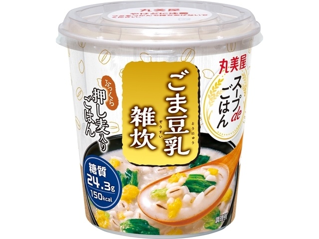 Marumiya Soup de Gohan Sesame Soy Milk Rice Porridge (Special Order Item) [Purchase Quantity: 48]