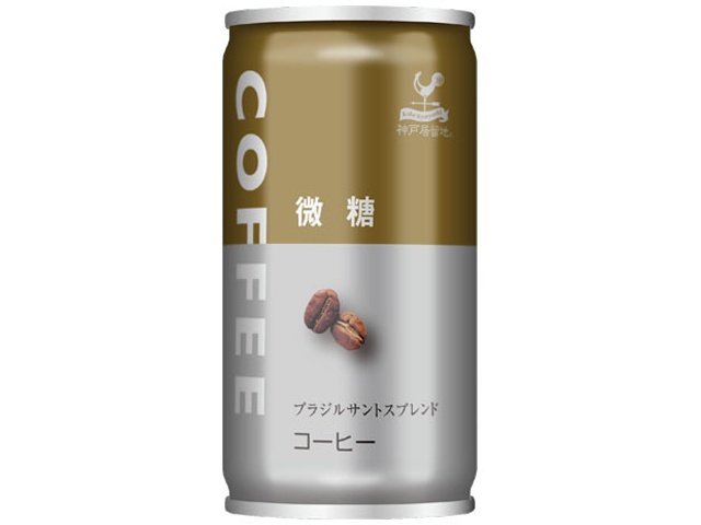 Kobe Foreign Settlement Lightly Sweetened Coffee Can 185g (Special Order Item) [Purchase Quantity: 30]