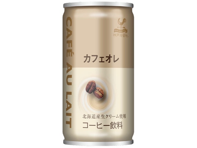 Kobe Foreign Settlement Cafe au Lait Can 185g (Special Order Item) [Purchase Quantity: 30]