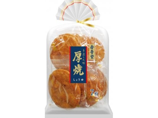 Kingodo Thick Soy Sauce Bread, 7 pieces (Purchase 12 pieces)