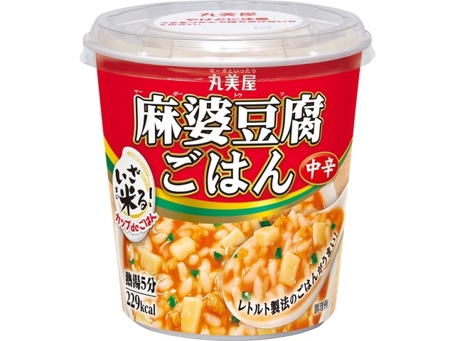 Marumiya Cup de Gohan Mapo Tofu Medium Spicy (Purchase 6)