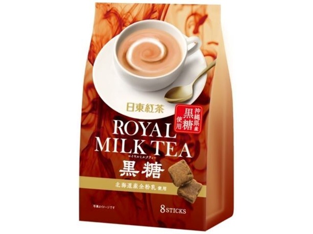 Nitto Tea Royal Milk Tea Brown Sugar 8-pack (Special Order Item) [Purchase Quantity: 24]