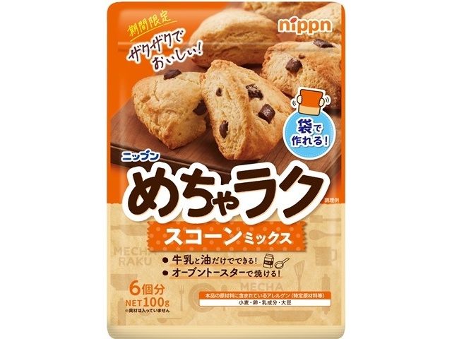Nippun Mecharaku Scone Mix 100g (Special Order Item) [Purchase 16]