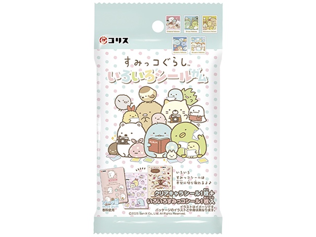 Coris Sumikkogurashi Various Sticker Gum  [Purchase Quantity: 15]